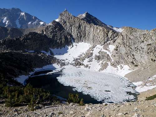 View from Kearsarge Pass Trail