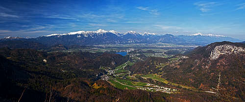 The view from Galetovec