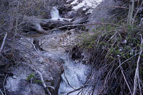 Soldier Creek, springtime, Ruby Mountains of Nevada