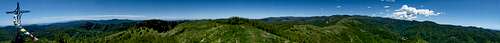 360° view from Monte Proventino