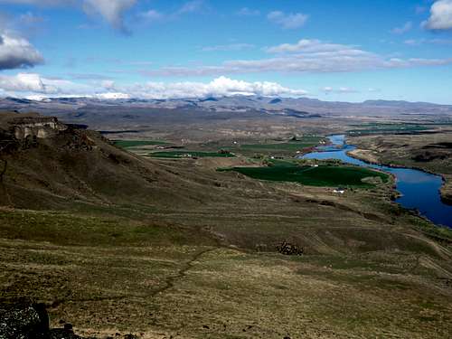 Snake River & Owyhee Mountains