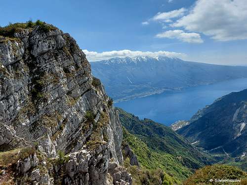 Garda Lake from Monte Carone