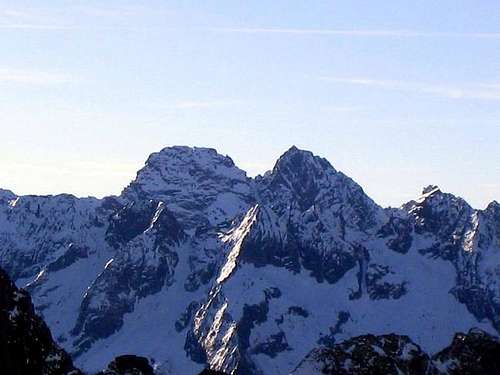 Corni Bruciati seen from Val...