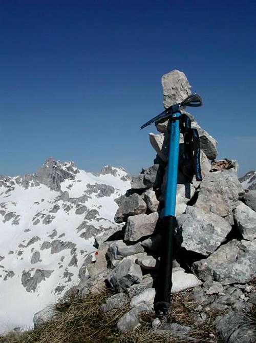 On the summit of Terzin Bogaz...