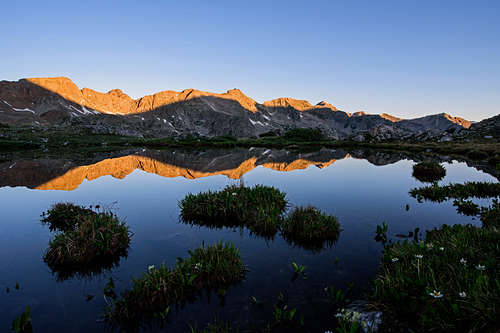 Sunrise in the Collegiate Peaks Wilderness 1