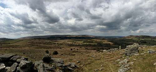 EasternTors of Dartmoor.
