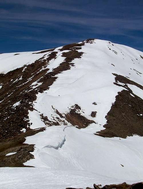 This picture shows the steep...