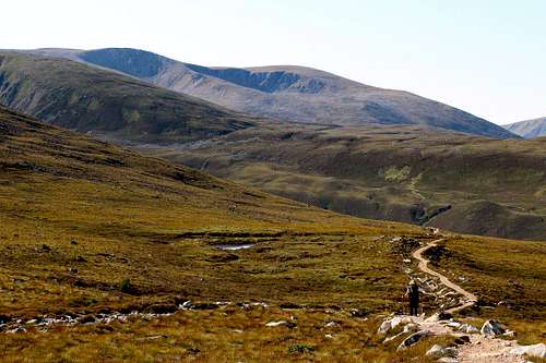 The northern corries of Braeriach, Cairngorms.
