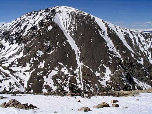 The south face of Quandary...
