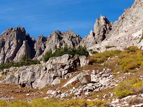 West Ridge of Rotten Rocks