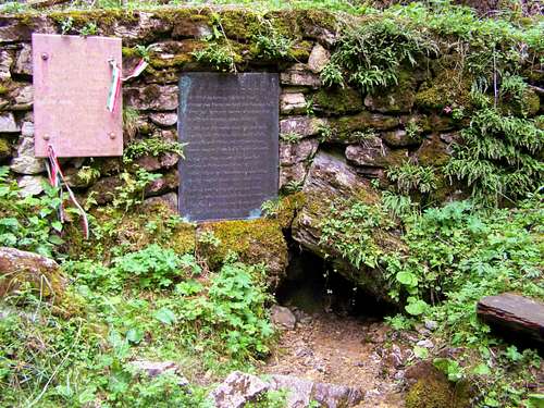 The source of river Raab