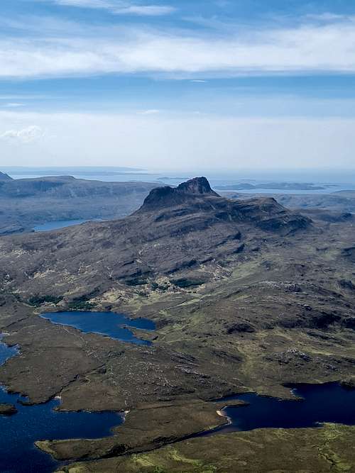 Stac Pollaidh from Cul Mor