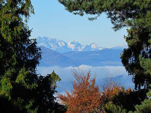 Tatry from eastern Slovakia