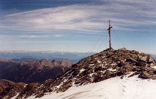 Summit cross.