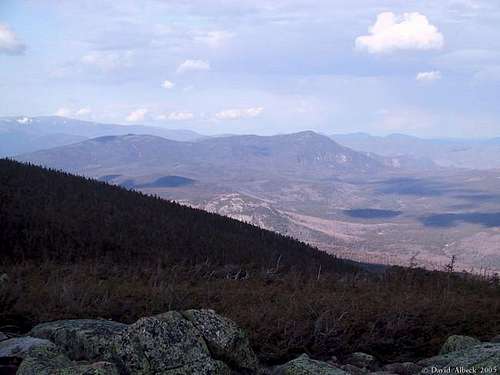 View East to the Willey Range...