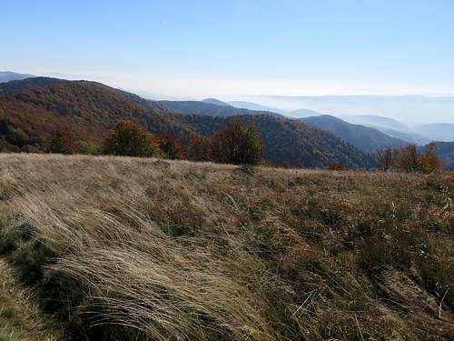 Landscape of Cergov Mts