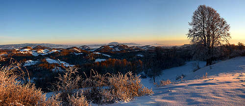 Posavje Hills from Na Škarnicah