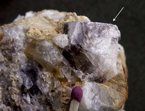 Izera minerals 80 – Calcite in granite….