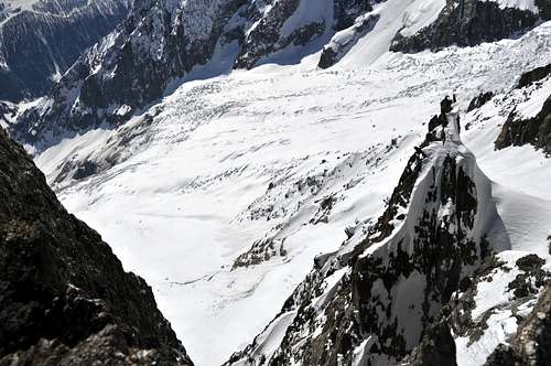 Mont Blanc Crevasse