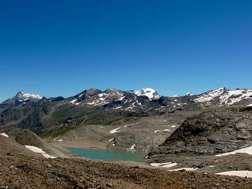 Goletta Lake and Gran Paradiso Group