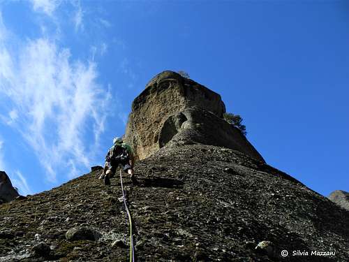Rock climbing in Meteora, Kaukasier