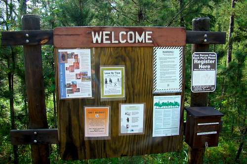 Norbeck Trail Information Board