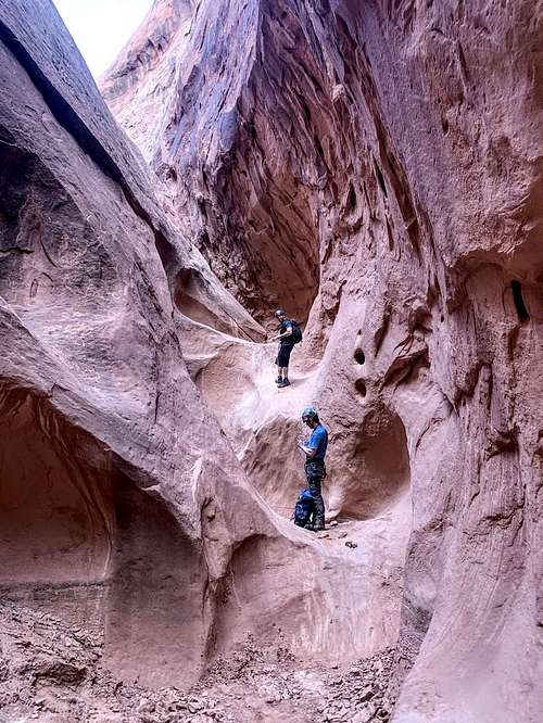 Tricky Spot in Egypt One Canyon