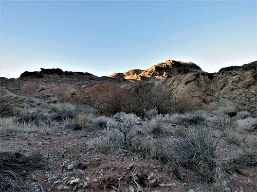 Basalt Peak 2765 ft & Point 2655 ft