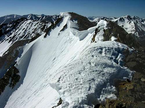 The southeast ridge of Mount...