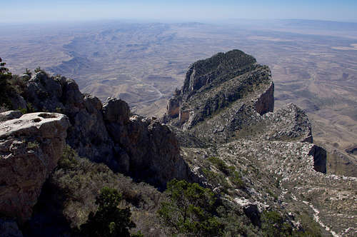 El Capitan from Guadalupe Peak