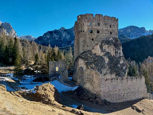 Ancient Andraz castle, Belluno Dolomites