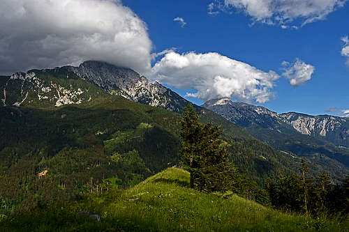 Hriber grassy ridge and Kočna