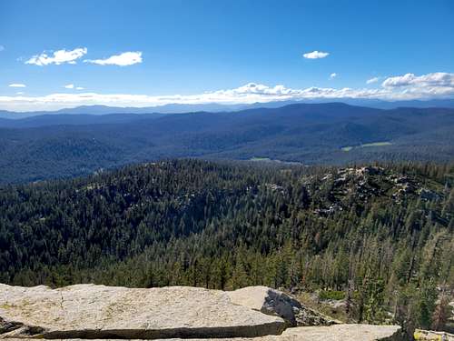 At the summit, looking west-northwest