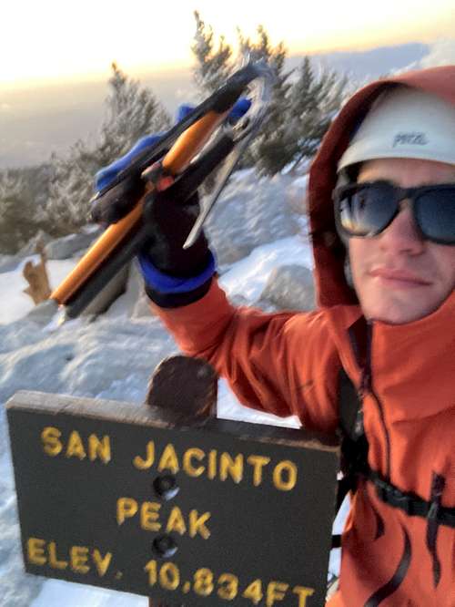 Myself on the summit of San Jacinto