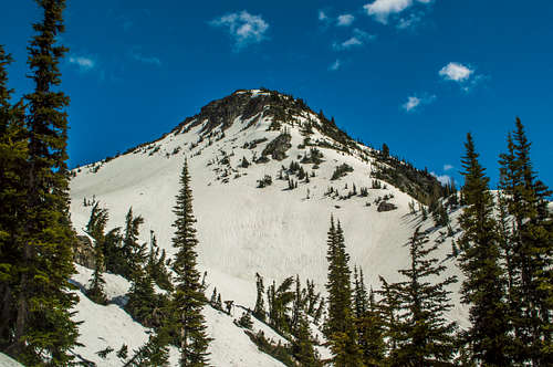 Blackbeard Peak in distance