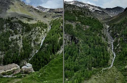 Vaudaletta and Gran Vaudala hanging valley