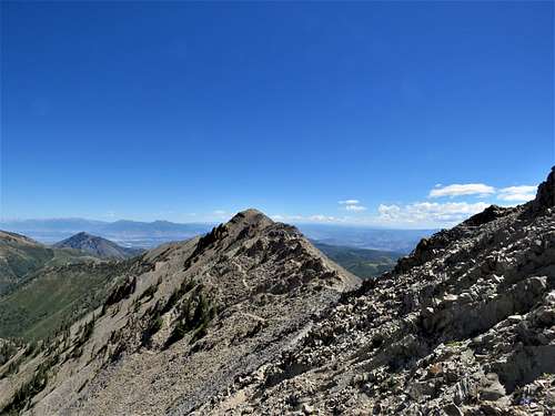 Summit of Wolf Pass Peak