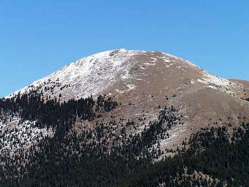 View of Santa Fe Baldy from...