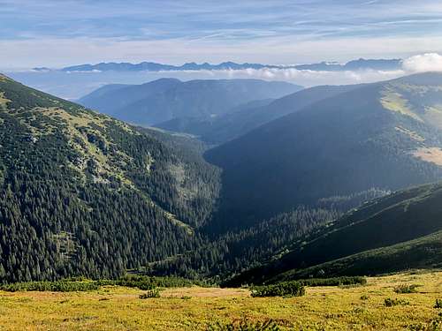 The Western Tatras on the Horizon