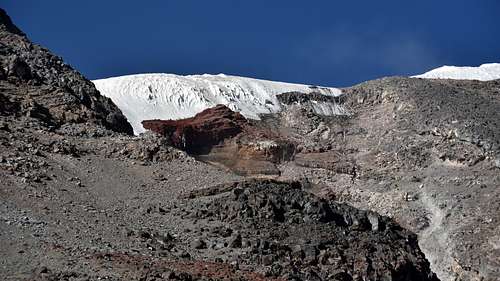 Ararat glacier from camp two