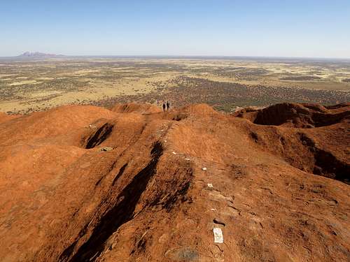 Uluru Trail - Going Down