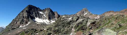 Mont Grauson and Punta Garin