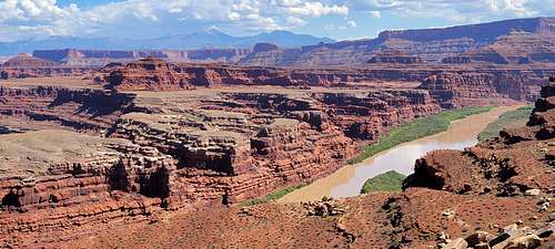 Colorado River, viewed a short distance from White Rim Road