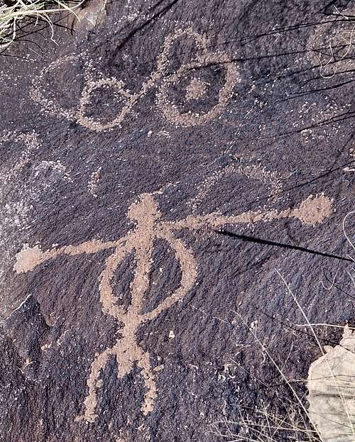 Petroglyphs at Grassy Knoll