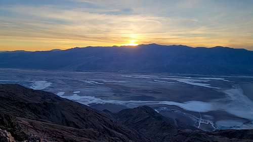 Looking WSW towards Badwater Basin
