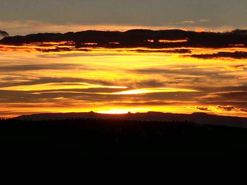 Sunrise from the Pike Ridge