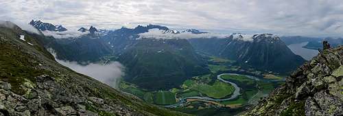 Beautiful Romsdal Valley