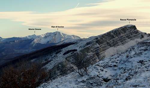 Annotated pano from Rocca Pumaciolo