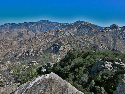 Mt. Lemmon, Cathedral Rock and Window Peak
