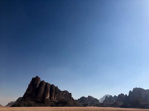 Seven Pillars of Wisdom, Wadi Rum, Jordan